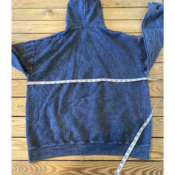 Michelangelo Graphic Hoodie Sweatshirt Size XL Men’s Grey Pullover - Picture 5 of 6